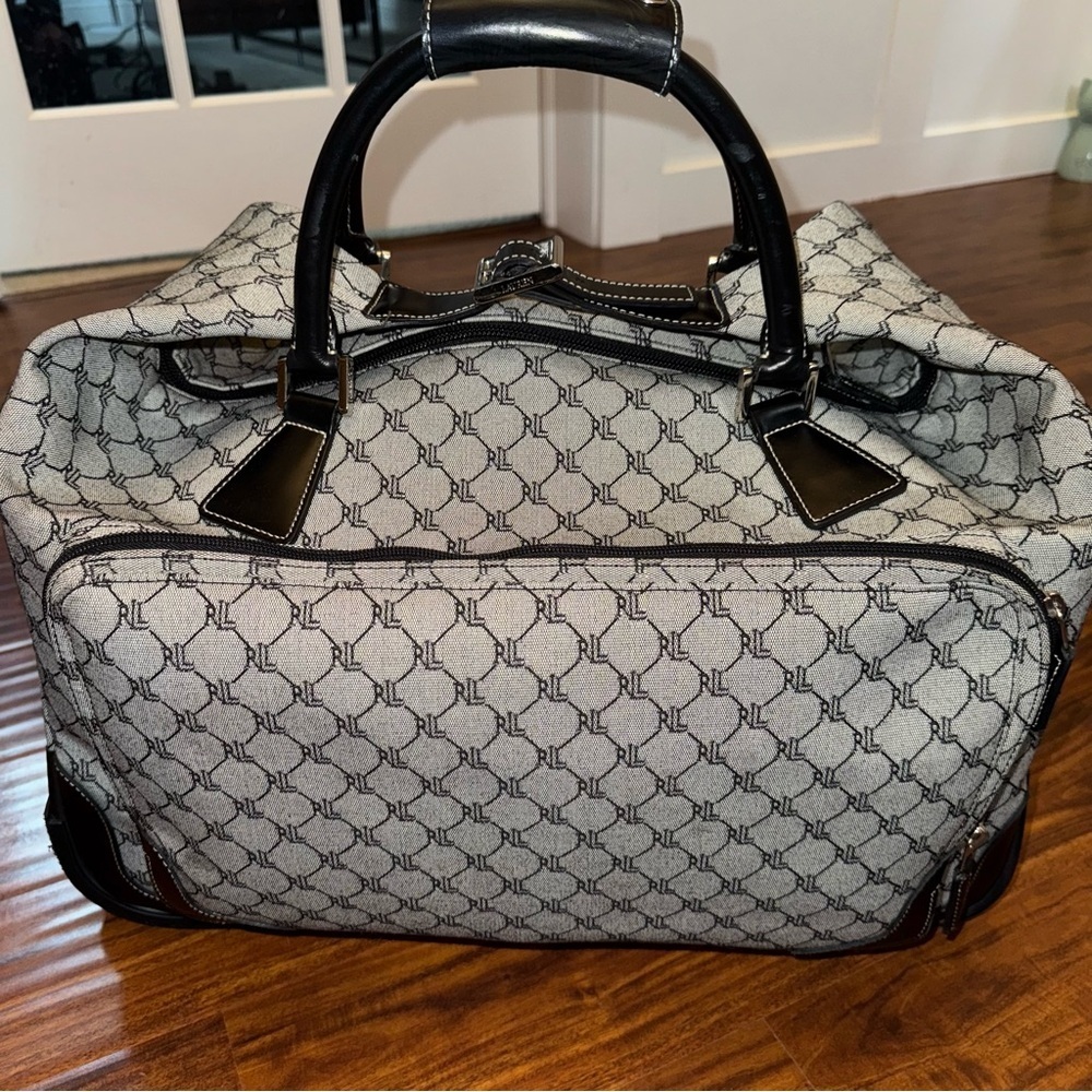 Ralph Lauren Monogram Travel Bag